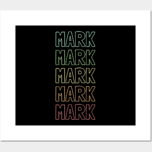 Mark Name Pattern Posters and Art